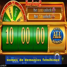 nomes de demonios femininos